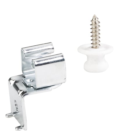 Hardware Resources Button Catch Reverse Clip L Mount - Zinc Receiver 50600